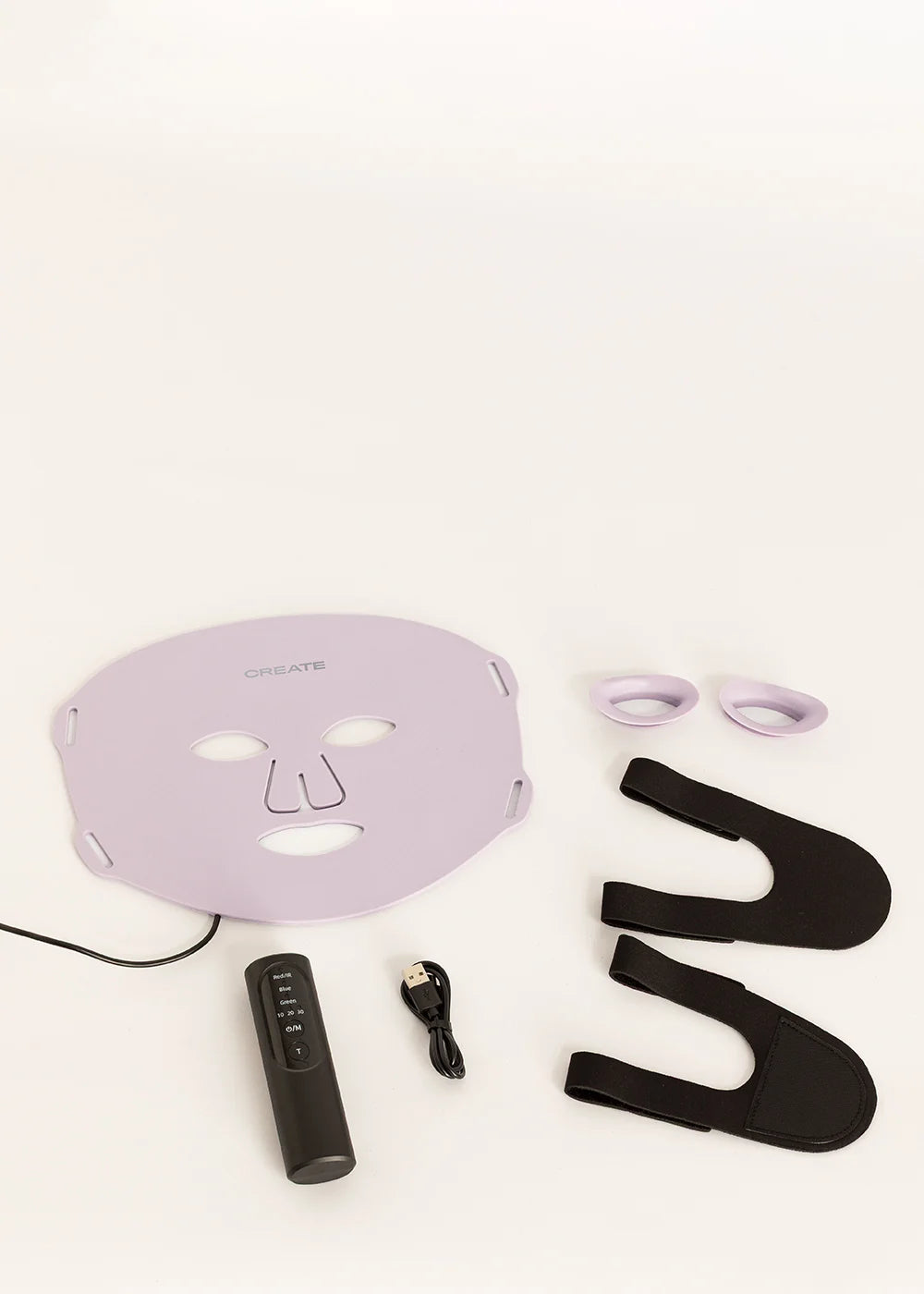 Skincare Led Mask 8 In 1 - Máscara De Tratamiento Led 8 En 1 - Lavanda
