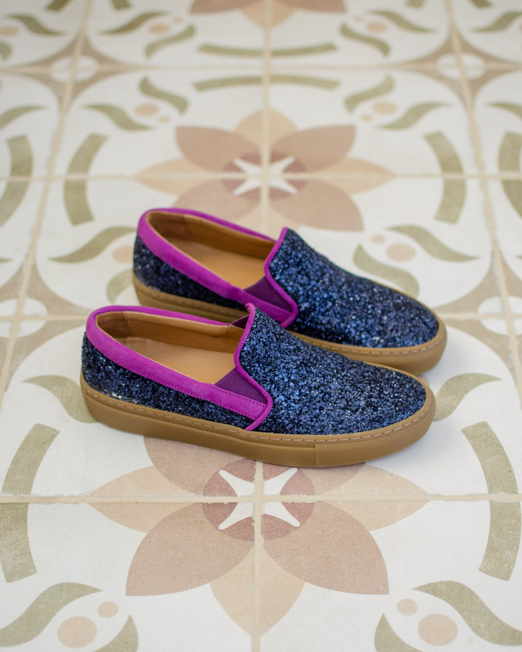 Sneakers Slip-on Ibiza Myrtille