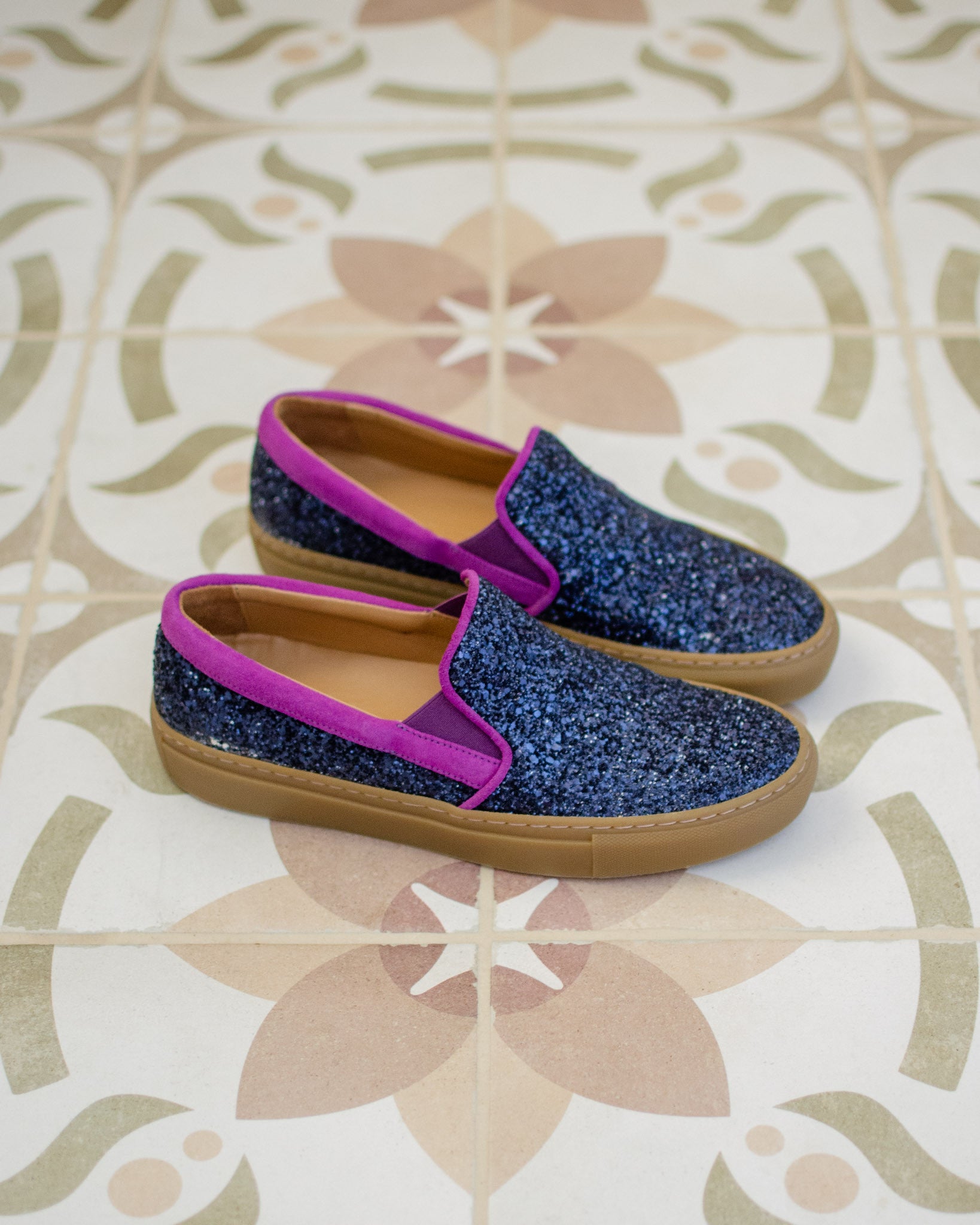Sneakers Slip-on Ibiza Myrtille