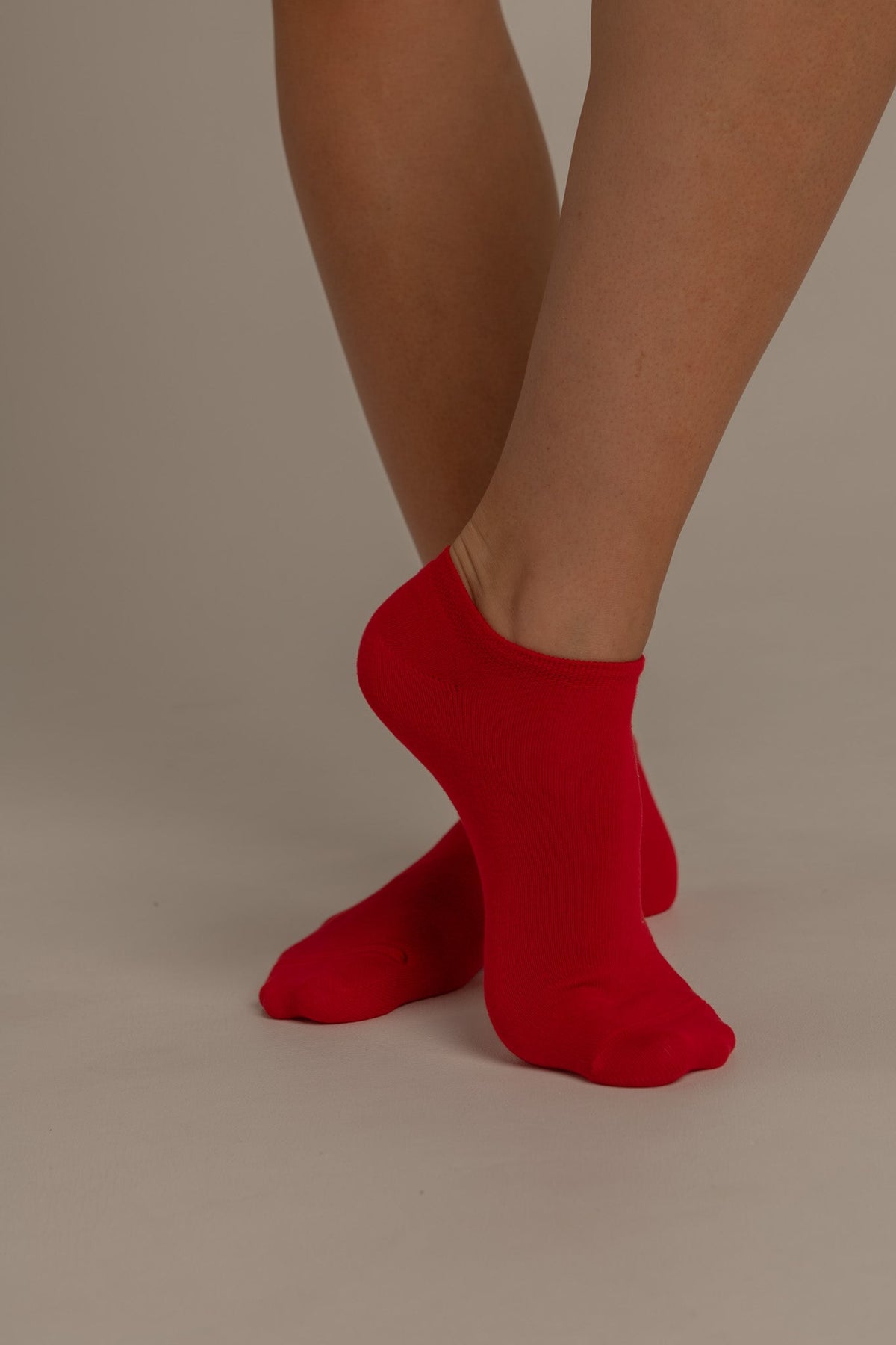 Calcetines Cortos - Rojo