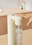 Soda Maker Studio - Sparkling Water Machine + 1L Bottle - Off White
