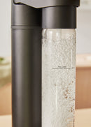 Soda Maker Studio - Sparkling Water Machine + 1L Bottle - Black