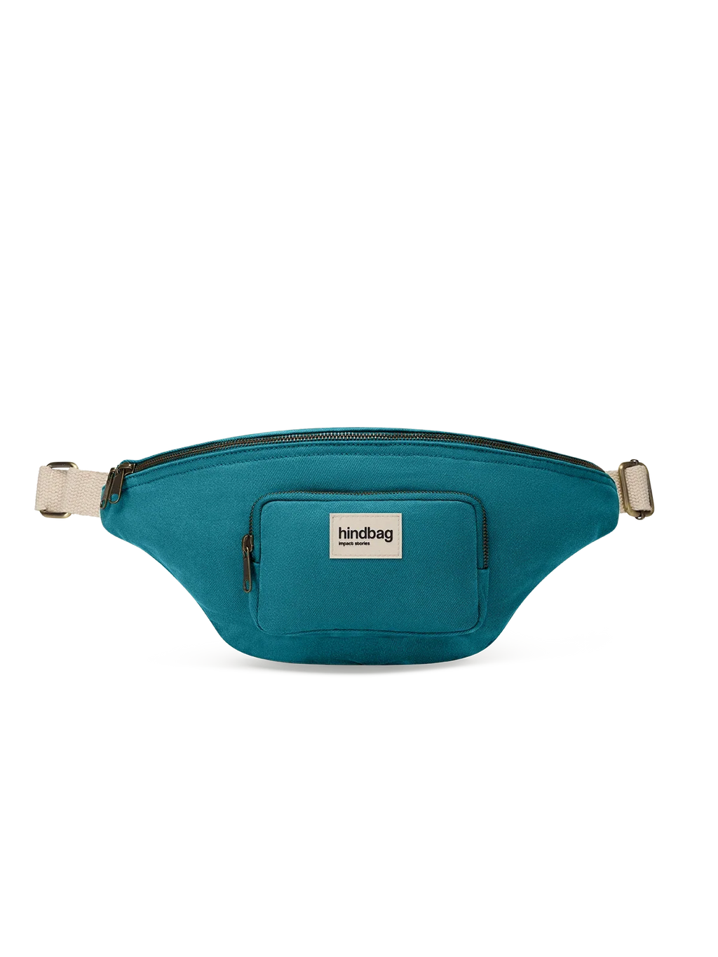 Riñonera XL Sofia - Azul Pavo Real