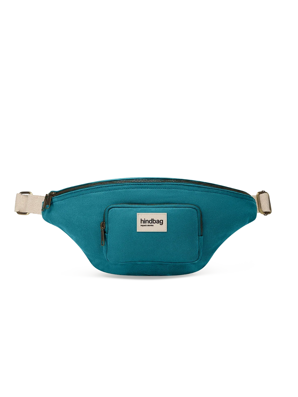 Riñonera XL Sofia - Azul Pavo Real
