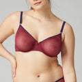 Sujetador con Aros Moldeado Rosalie - Rebel Purple