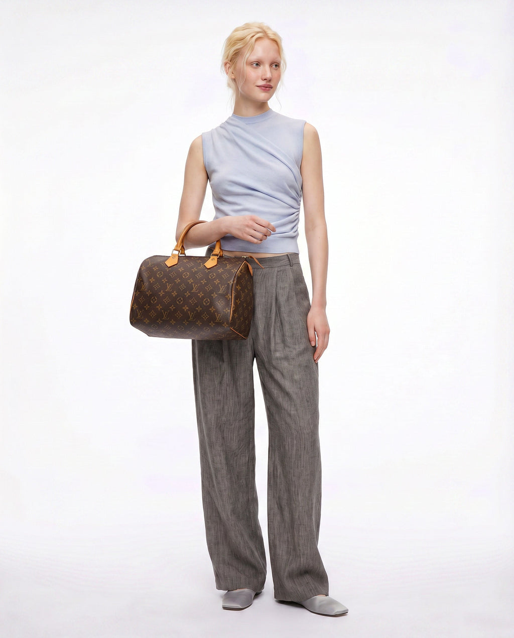 Sac Louis Vuitton Speedy 30 Monogram 1991