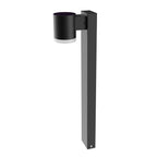 Novia - Borne & Potelet Solaire - Aluminium - Noir