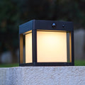 Pilaro - Borne & Potelet Solaire - Aluminium - Noir