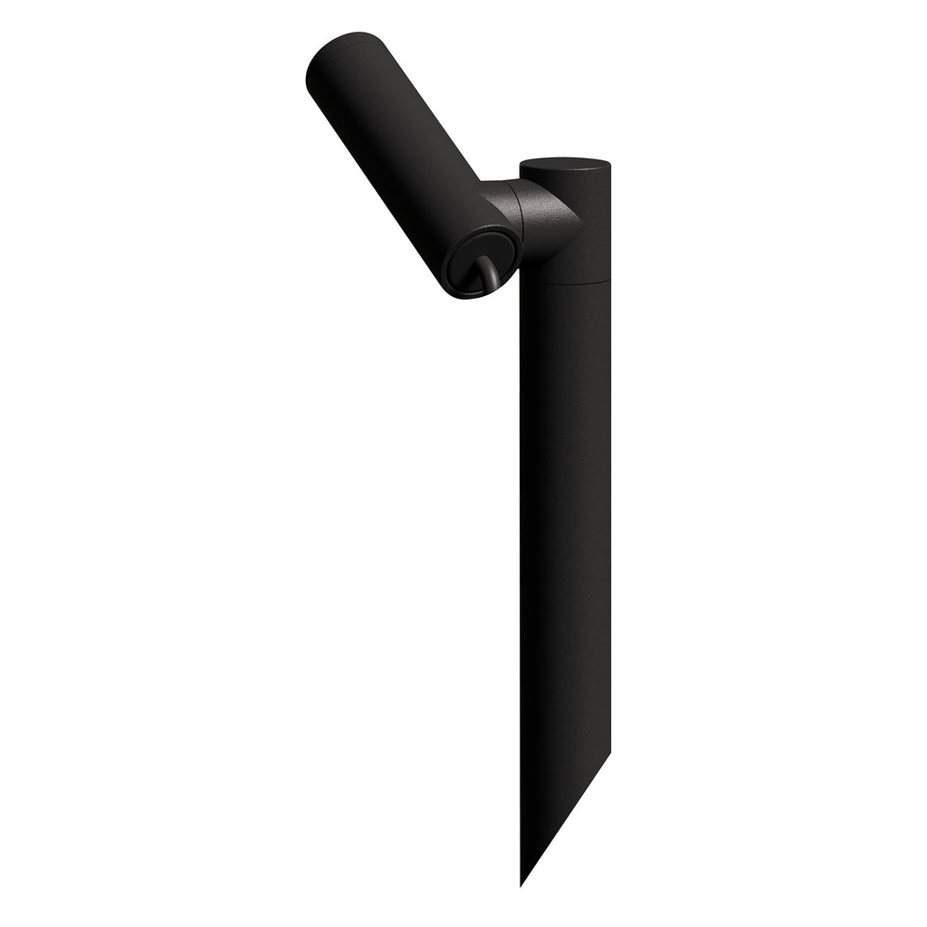 Axent - Solar Bollard & Post - Aluminum - Black