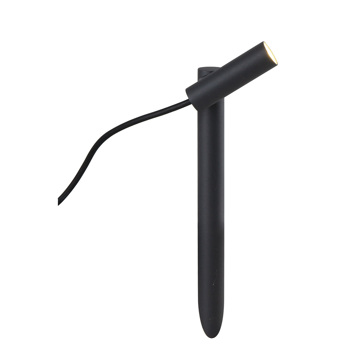 Axent - Solar Bollard & Post - Aluminum - Black