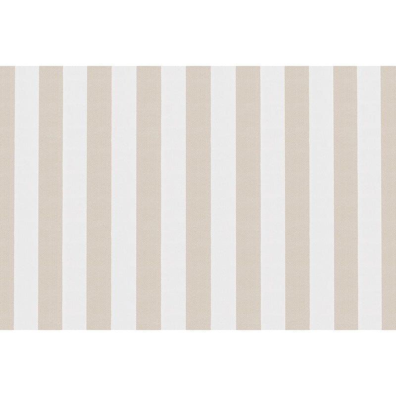 Sofá Modular 2 Plazas - Tejido Exterior Rayas - Blanco y Beige