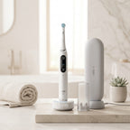Oral-B Io10 Brosse À Dents Électrique Avec Etui De Voyage Chargeur - Blanc