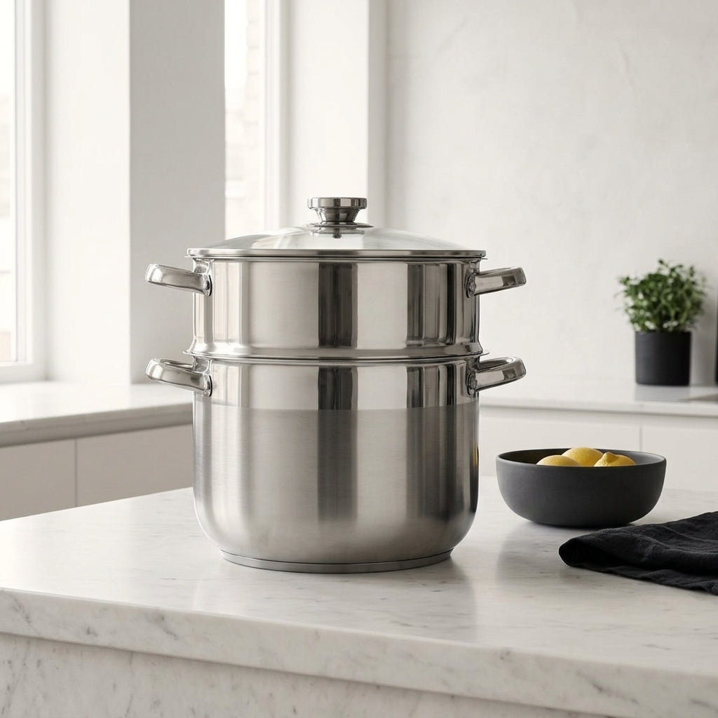 Cuscusera - Acero inoxidable - 10 L