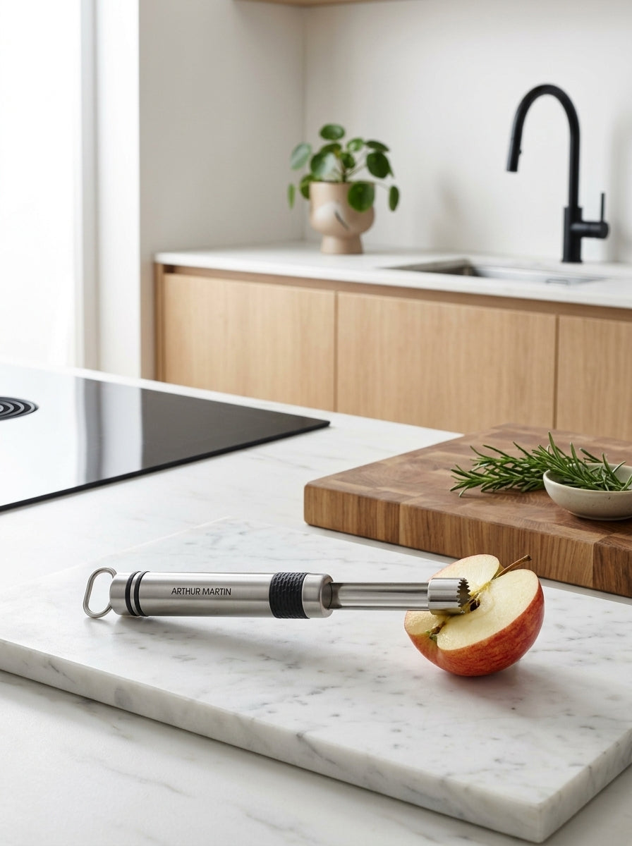 Apple Corer - Stainless Steel - Stainless steel