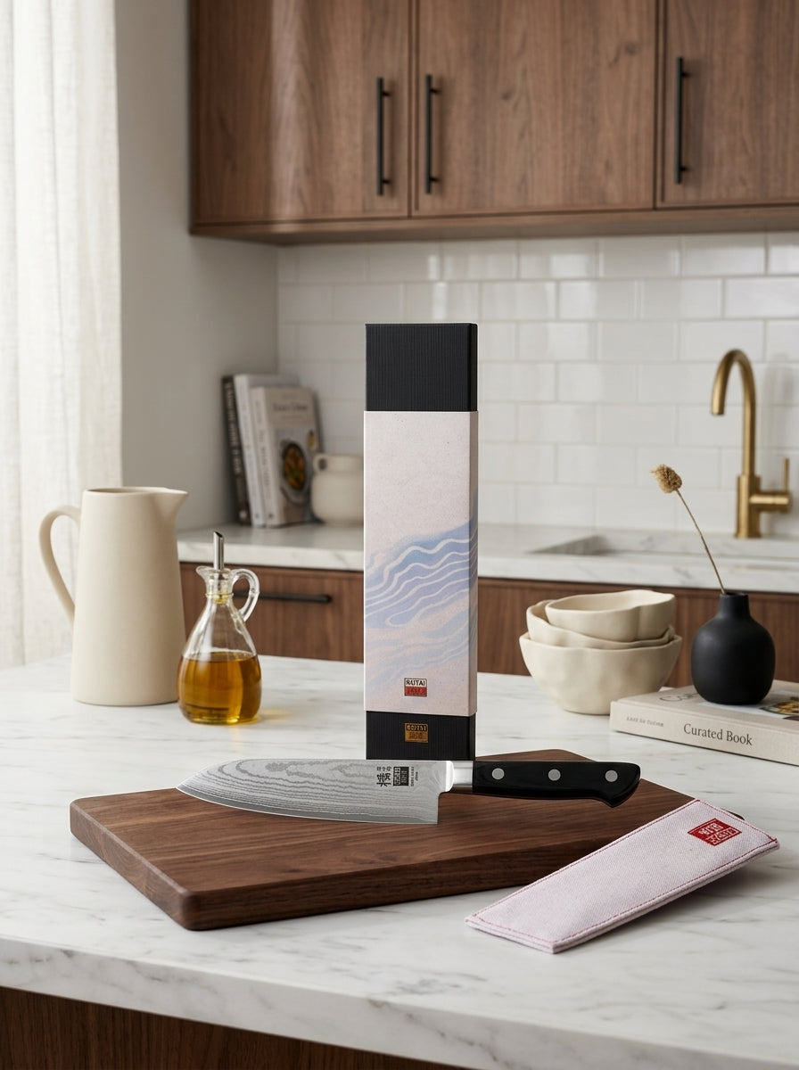 Colección Hashi Damas - Cuchillo Santoku - 18 cm