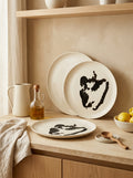 Feast - 2 Plates L - White Black Pepper - Ottolenghi