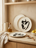 Feast - 2 Plates L - White Black Pepper - Ottolenghi