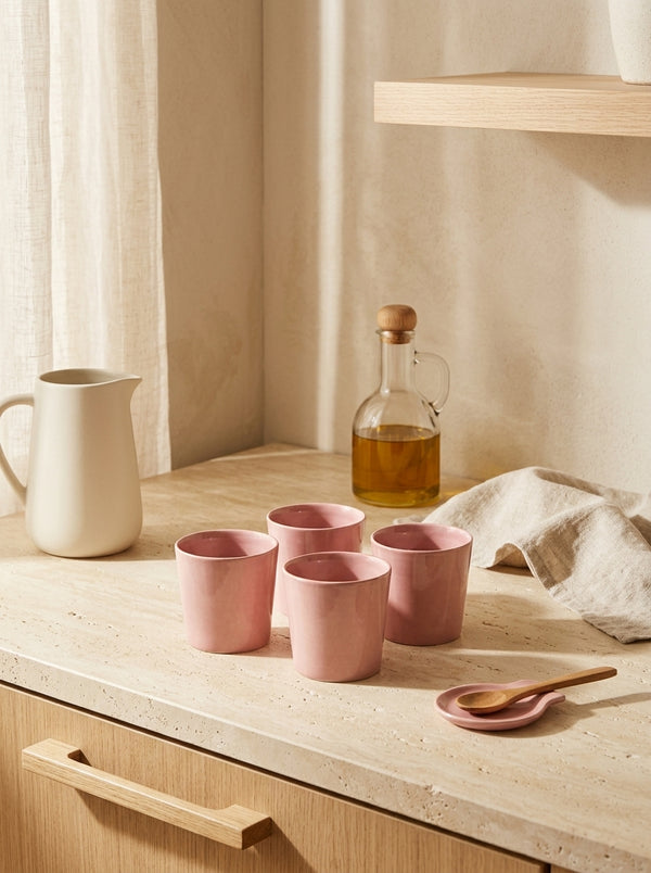 Feast - 4 Tasses À Café - Rose - Ottolenghi