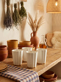 Desiree - 4 Mugs L - Blanc Or - Roger Van Damme
