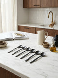 La Mère - 6 Table Spoons - Black Stone - Marie Michielssen