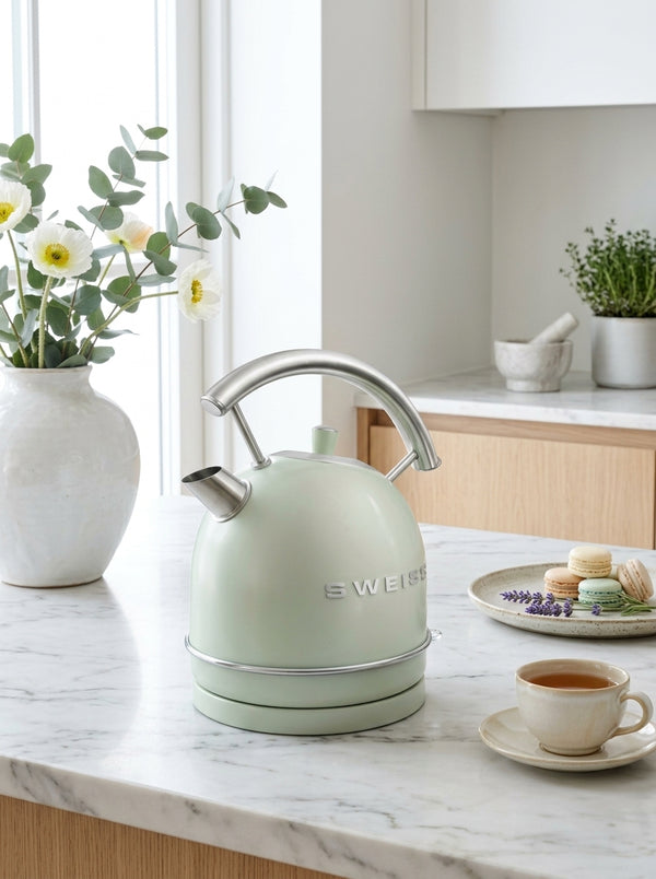 Vintage Kettle - Green - 1.8L