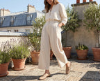 Pantalón Es Marla Trs - Beige