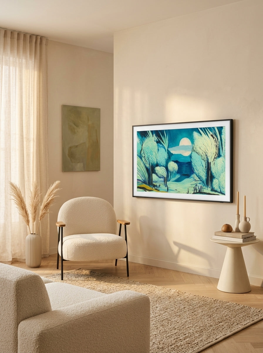 Samsung - The Frame 55" LS03FA – Televisor QLED 4K 100Hz