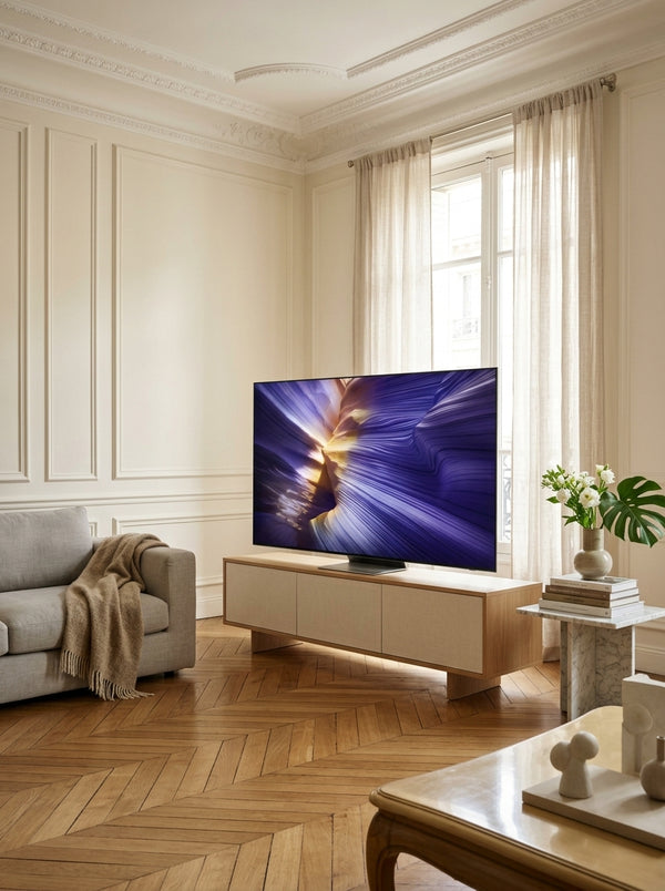 Samsung - OLED 77" S90F – Televisor QD-OLED 4K 144Hz