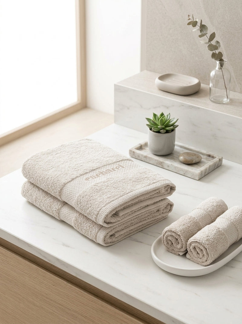 Set De 2 Serviettes - Sable