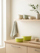 Set De 2 Boîtes De Conservation Avec Couvercle - Vert Citron