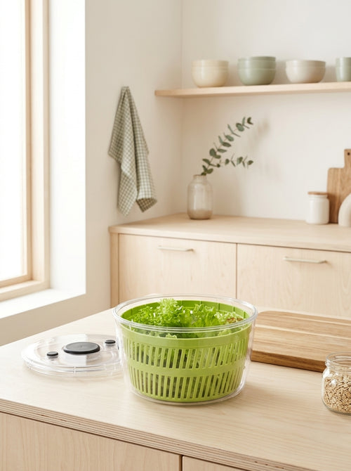 Essoreuse À Salade À Pompe - Vert