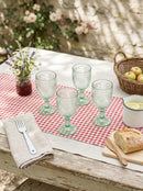 Lot De 4 Verres À Vin - Oasis Vert Clair