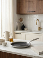 BlackSteel - Crêpière - Inox Triplex - Argenté
