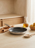 BlackSteel - Sartén - Acero inoxidable Triplex - Plata