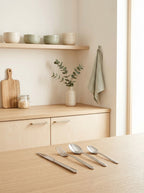 Freesia - 24 Piece Cutlery Set - Stainless Steel - Silver