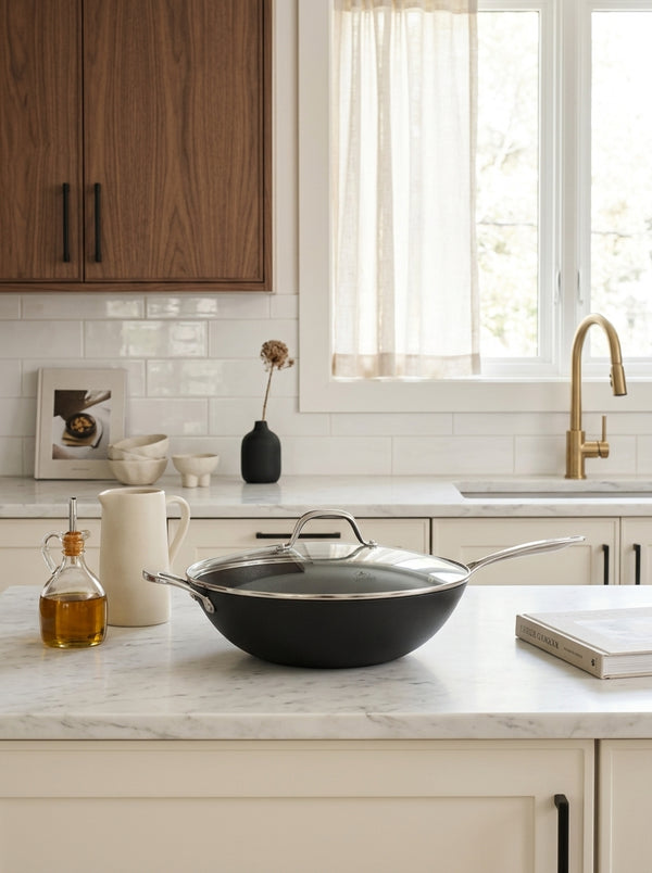 AirIron - Wok - Cast Iron - Black