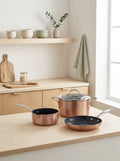 Héritage - 4 Piece Set - Aluminum - Copper