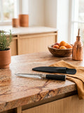 Sen - Boning Knife With Sheath - Steel and Pakka Wood - Black