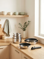 Reagent - 7 Piece Removable Non-Stick Set - Stainless Steel - Silver