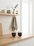 Lot De 2 Tasses À Cappuccino Double Paroi - Verre - Transparent