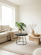 Kraton L - Table D'Appoint - Bois - Noir