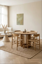 Barlet 120' - Mesa de Comedor - Madera - Roble/Marrón