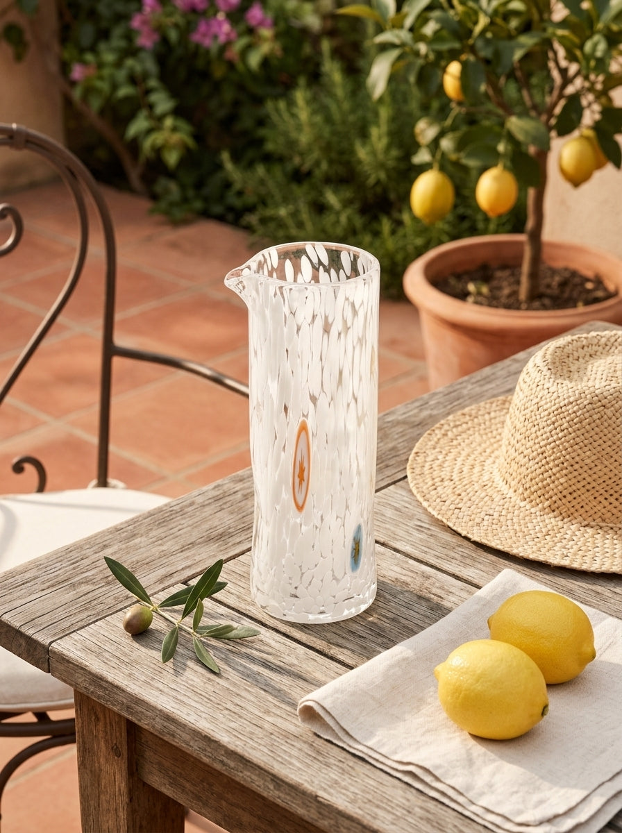Murrine - Carafe - 0,6 L - Blanc Lait