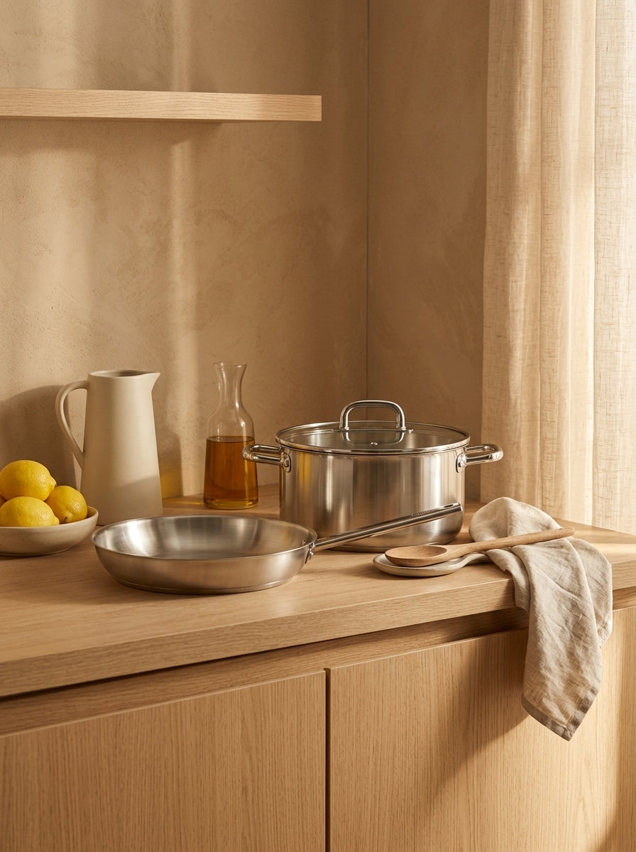 Venus - Set De 3 Pièces En Inox - 28cm - Argenté