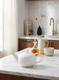 Taidu Ii - Théière En Bone China - 150Cl - Blanc