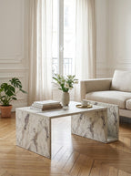 Memo Coffee Table - Freesia Marble