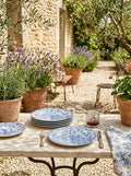 Indigo - Set De 6 Assiettes À Dessert - Porcelaine - Multicolore