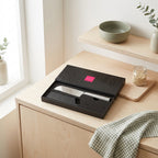 Fauchon - Couteau Santoku Miroir Avec Étui De Protection - Inox