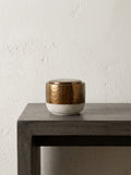 Candles Charred Santal - Bougie D'ambiance - S - Cire De Soja Et Paraffine - Or