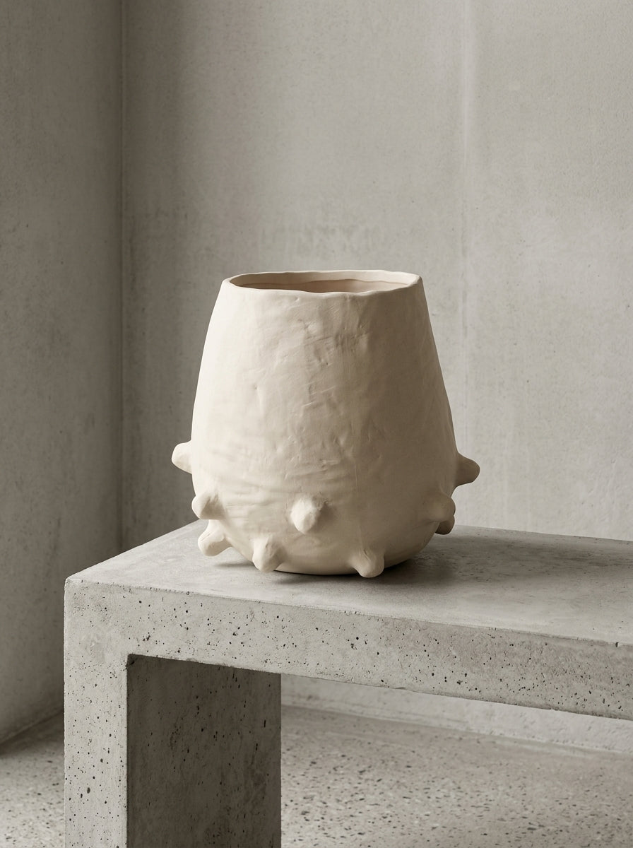 Urban Jungle Molly - Flowerpot 07 - Stoneware - Beige